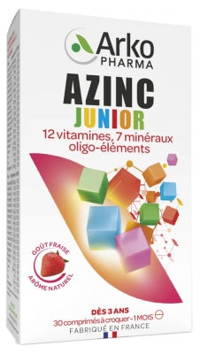 Arkopharma Azinc Junior 30 Tablets To Crunch