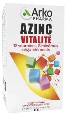 Arkopharma Azinc Vitality 120 Capsules