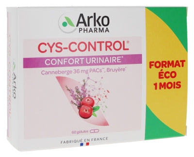 Arkopharma Cys-Control Urinary Comfort 60 Capsules