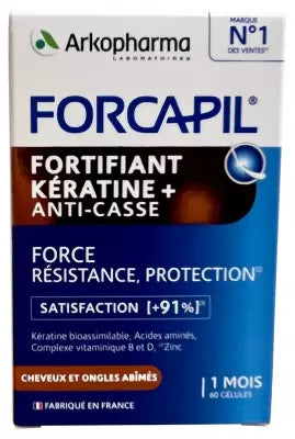 Arkopharma Forcapil Keratin+ Fortifier 60 Capsules