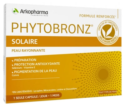 Arkopharma Phytobronz 30 Capsules