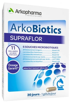 Arkopharma Supraflor Lactic Ferments 30 Capsules