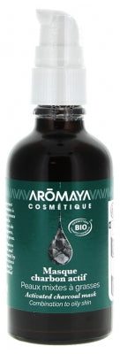 Aromaya Cosmétique Organic Charcoal Mask 50Ml
