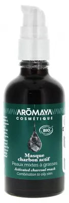 Aromaya Cosmétique Organic Charcoal Mask 50Ml