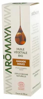 Aromaya Huile Végétale Amande Douce 50 Ml