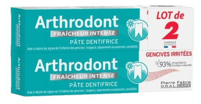 Arthrodont Fraicheur Intense Toothpaste Set Of 2 X 75 Ml