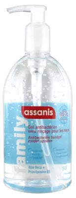 Assanis Family Antibacterial Gel Non Rinse 500Ml