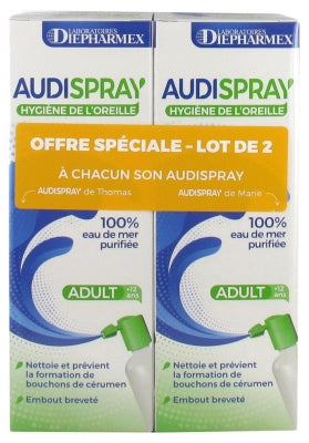 Audispray Adult Ear Hygiene 2 X 50Ml