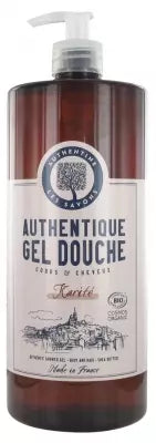 Authentine Authentique Shea Butter Body & Hair Shower Gel 1 L