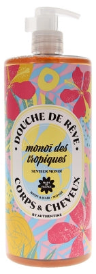 Authentine Douche De Rêve Monoï Des Tropiques Body Hair 1000 Ml