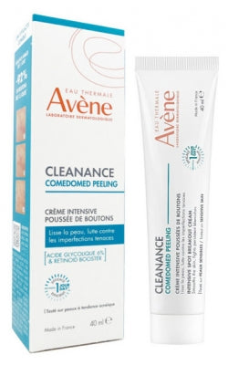 Avène Cleanance Comedomed Peeling Cream Intensive Pimples 40 Ml