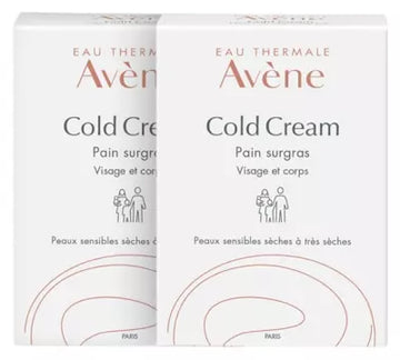 Avène Cold Cream Ultra-Rich Cleansing Bar X 2 X 100G
