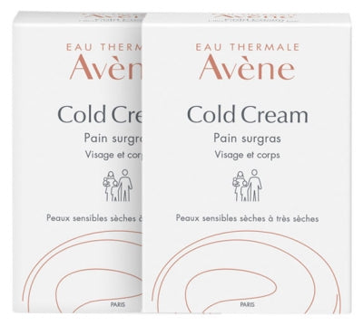 Avène Cold Cream Ultra-Rich Cleansing Bar X 2 X 100G