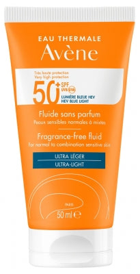 Avène Fluide Fragrance Free Spf50+ 50Ml