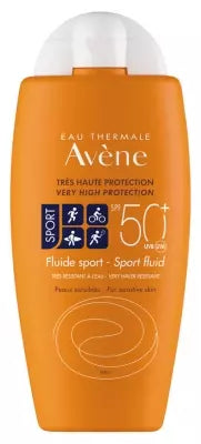 Avène Solaire Sport Fluid Spf50+ 100Ml