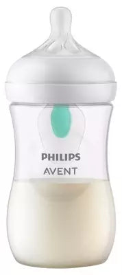 Avent Natural Response Baby Bottle With Airfree Valve 260Ml 1 Month And +