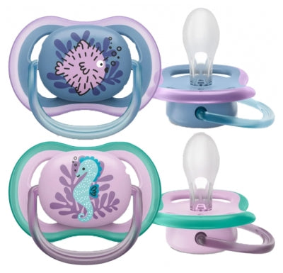 Avent Ultra Air 2 Orthodontic Soothers 6-18 Months