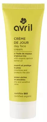Avril Organic Day Cream For Dry And Sensitive Skin 50 Ml