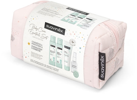 Suavinex Baby Care Essentials Set Pink Travel Set For Children 