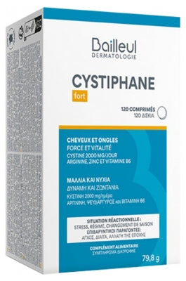 Bailleul-Biorga Cystiphane Strong Hair And Nails 120 Tablets