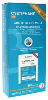 Bailleul-Biorga Cystiphane Fort Hair And Nails 360 Tablets