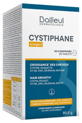 Bailleul-Biorga Cystiphane Anagen Hair Growth 90 Tablets