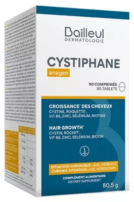 Bailleul-Biorga Cystiphane Anagen Hair Growth 90 Tablets