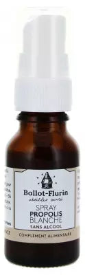 Ballot-Flurin Organic White Propolis Spray Alcohol Free 15Ml