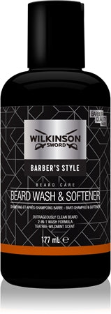 Wilkinson Sword Barbers Style Beard Wash & Softener Beard Shampoo