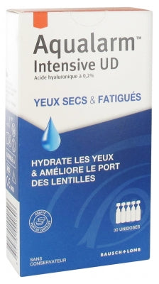 Bausch + Lomb Aqualarm Intensive Ud 30 X 0,5Ml