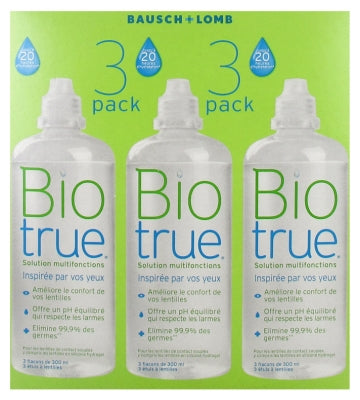 Bausch + Lomb Biotrue Multi-Purpose Solution 3 X 300Ml