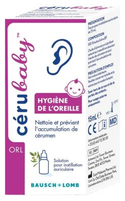 Bausch + Lomb Cérubaby Ear Hygiene 15 Ml