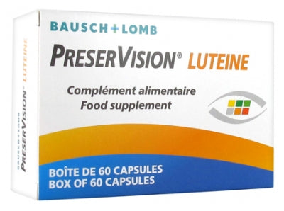 Bausch + Lomb Preservision Lutein 60 Capsules | Buy At Low Price Here