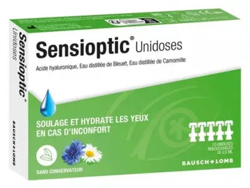 Bausch + Lomb Sensioptic Unidoses 10 Unidoses