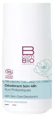 Bcombio 48H Skin Care Deodorant Organic 50Ml