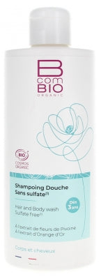 Bcombio Shower Shampoo Sulfate-Free Organic 500Ml