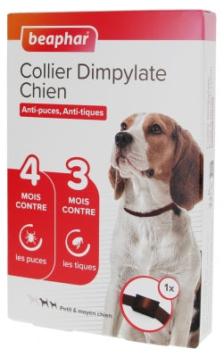 Beaphar Dimpylate Anti-Flea Anti-Tick Collar For Dog