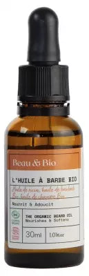 Beau & Bio Organic Beard Oil 30Ml