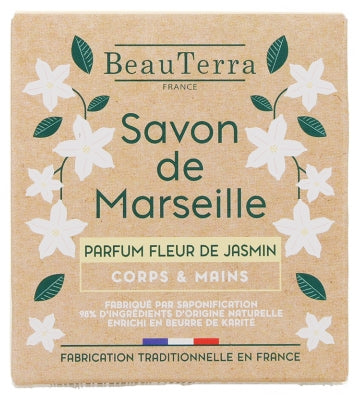 Beauterra Jasmine Flower Solid Marseille Soap 100 G