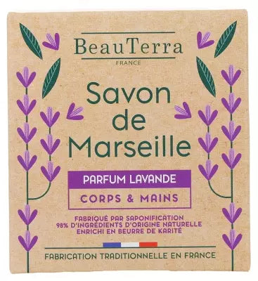 Beauterra Lavender Solid Marseille Soap 100 G