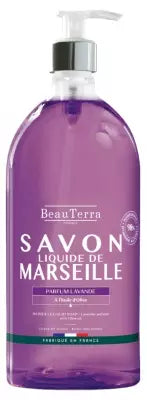 Beauterra Liquid Marseille Soap Lavender 1 L