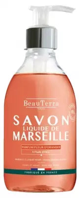 Beauterra Orange Blossom Liquid Marseille Soap 300 Ml