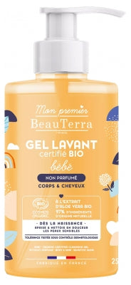 Beauterra Organic Fragrance-Free Baby Wash 750 Ml