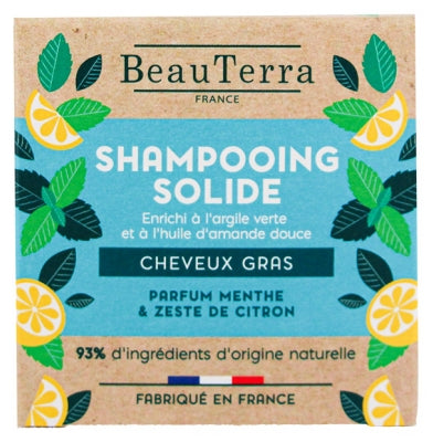 Beauterra Solid Shampoo Oily Hair 75 G