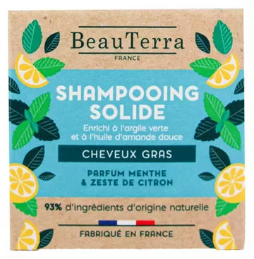 Beauterra Solid Shampoo Oily Hair 75 G