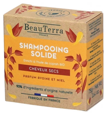 Beauterra Solid Shampoo Dry Hair 75 G