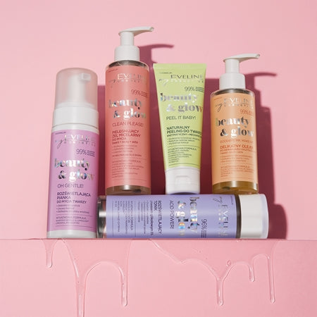 Eveline Cosmetics Beauty & Glow Peel It Baby! Enzymatic Scrub 2-In-1