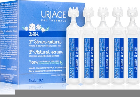 Uriage Bébé 1St Natural Serum Serum To Soothe The Eyes And Nasal Mucosa