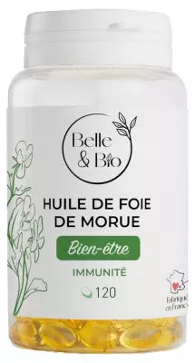 Belle & Bio Cod Liver Oil 120 Capsules