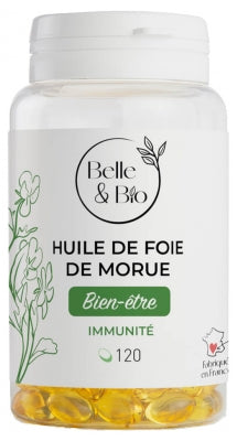 Belle & Bio Cod Liver Oil 120 Capsules